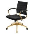 thumbnail image 1 of Computer Work Desk Chair, Velvet, Black, Modern Contemporary Urban Design, Home Business Office Furniture, 1 of 9