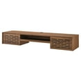 thumbnail image 1 of Computer Work Desk, Walnut, Wood, Modern Contemporary, Mid Century Home Business Office Furniture, 1 of 10