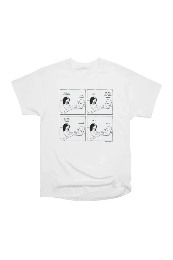 Computer Work T-Shirt Tee Gift For Him Merch For Her Apparel For Friend