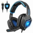 thumbnail image 1 of Computer headset kit 7.1 sound with reflective microphone, 1 of 2