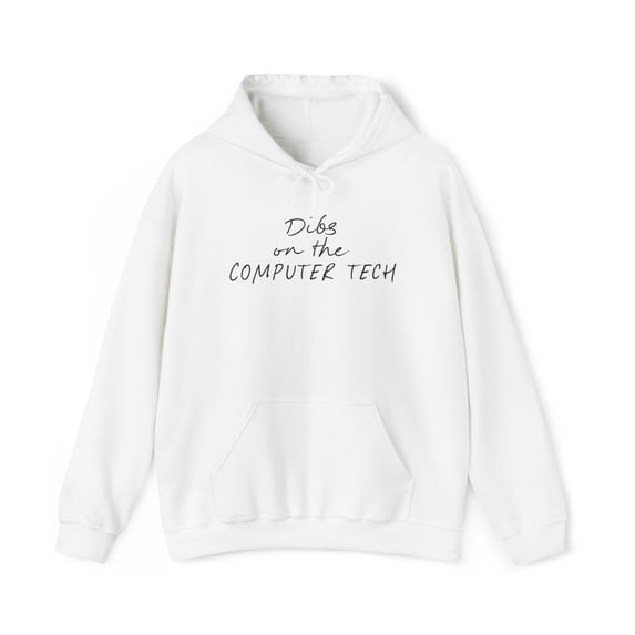 Computer tech Wife Husband Girlfriend Hoodie, Gifts, Hooded Sweatshirt