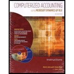 Pre-Owned Computerized Accounting using Microsoft Dynamics GP 10.0