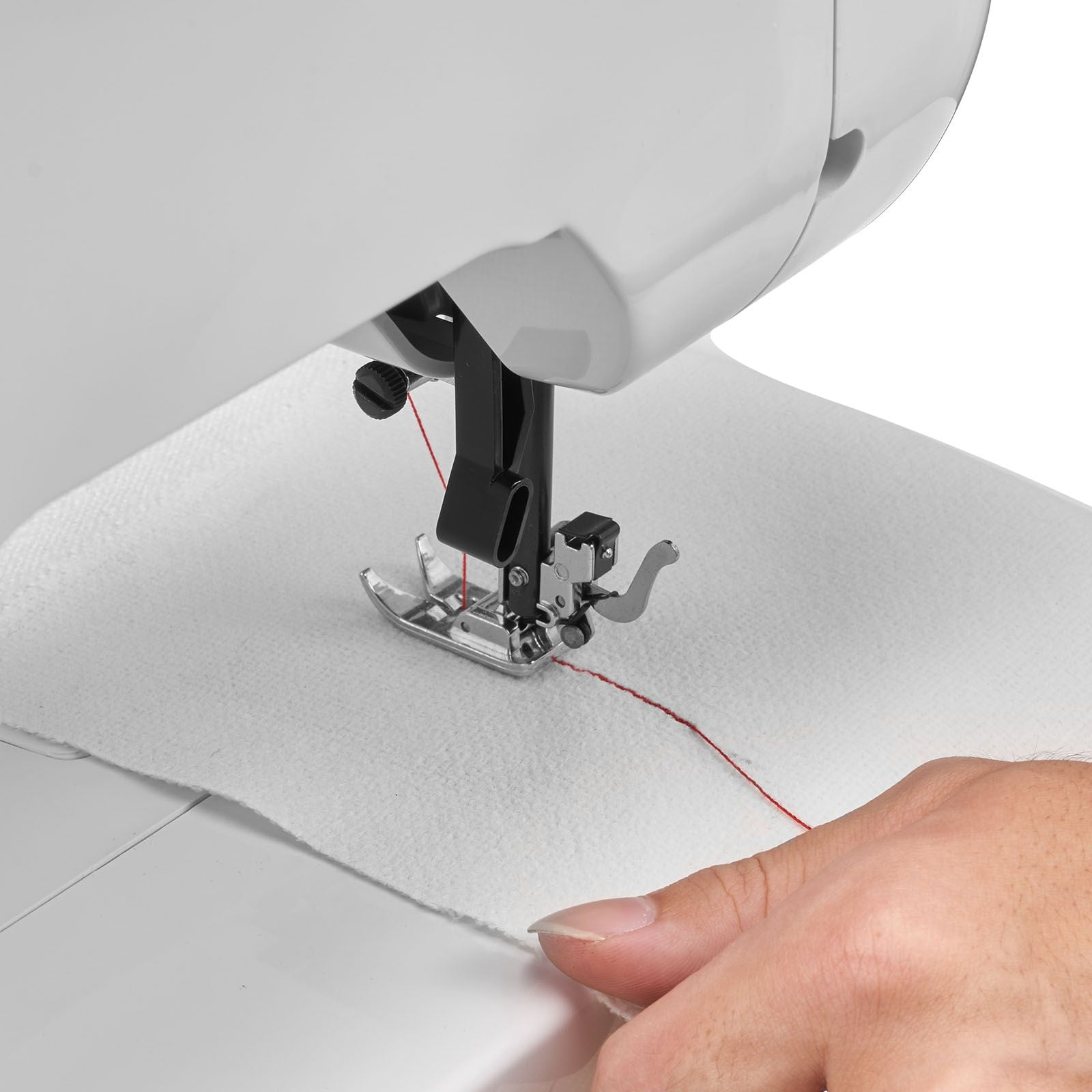 Computerized Sewing Machine,60 Stitch Applications,with LED Screen,Foot Pedal&LED Light,Heavy-Duty Metal Frame,Digital Sewing Machine with Powerful Motor for Crafts&Mending