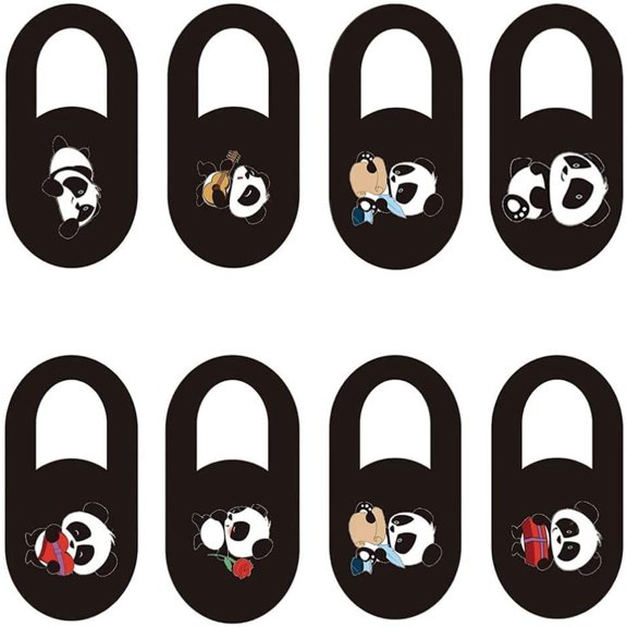 Computers Laptops 8pcs Camera Cover Cute Pattern Web Camera Cover Camera Cover Privacy Guard Protector (As Shown) Computer Camera