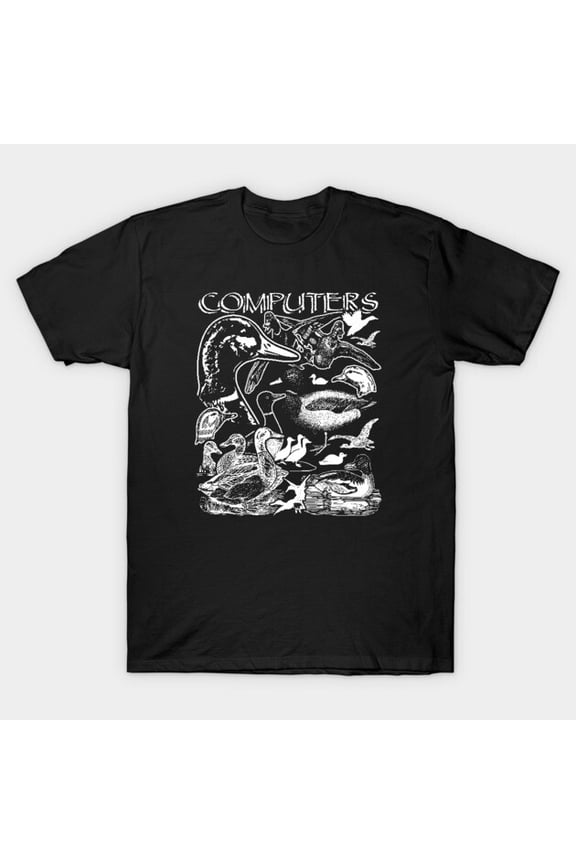 Computers Tech Geek Nerd Coding Vintage PC Retro Gift Top Unisex T-Shirt, for men & women, up to size 5XL