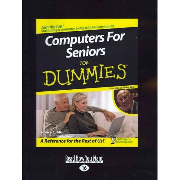 Computers for Seniors for Dummies (Easyread Large Edition) (Paperback)(Large Print)