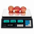thumbnail image 1 of Computing Scale, 40kg/5g Digital Retail Scale / Backlit LCD, PLU Memory & Accounting, 1 of 10