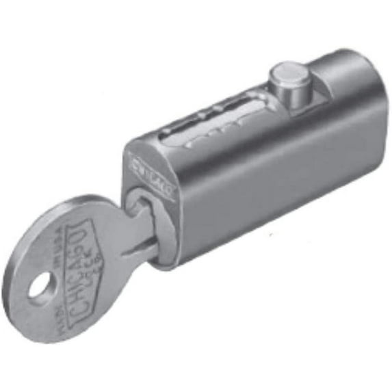 Compx Chicago File Cabinet Lock EXP19