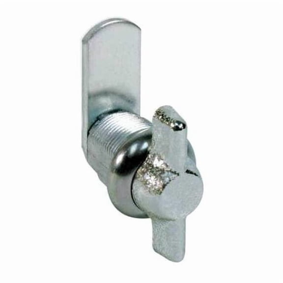 Compx Fort Cam Lock,Straight Cam L 1 1/4 in,Zinc MFWTT058