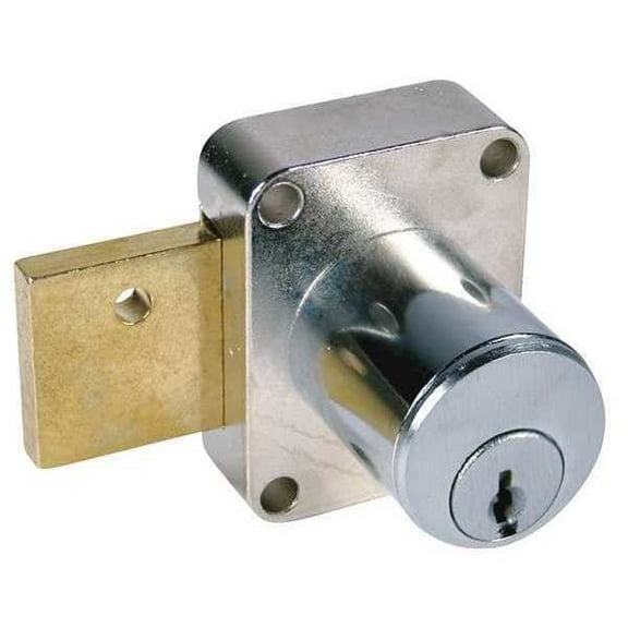 Compx National Remov Core Lock,Slv,Rectang C8173-107-26D