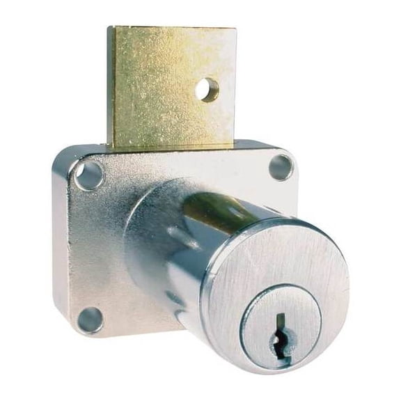 Compx National Remov Core Lock,Slv,Rectang C8179-101-26D