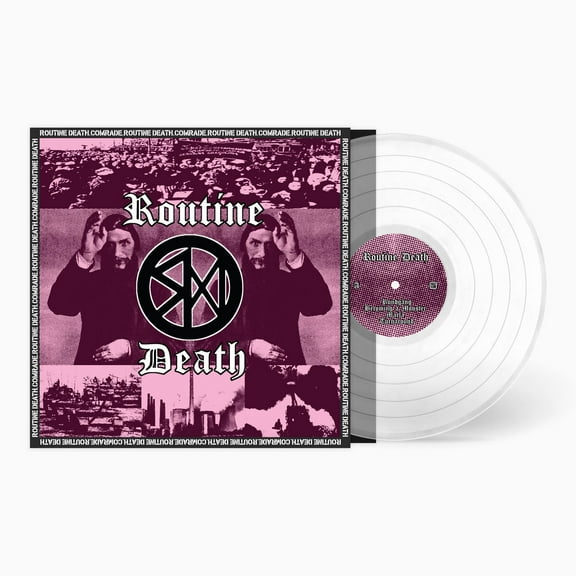 Routine Death Comrade (Vinyl Record) 12" Album (Clear vinyl)