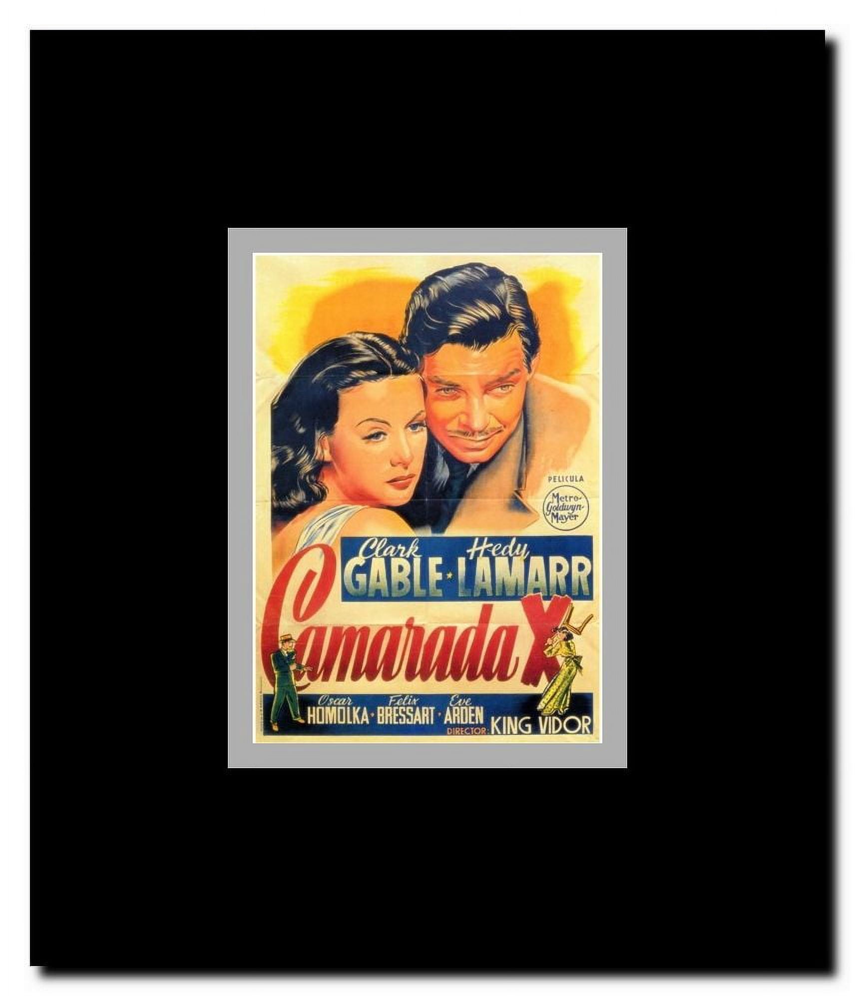 Comrade X Framed Movie Poster