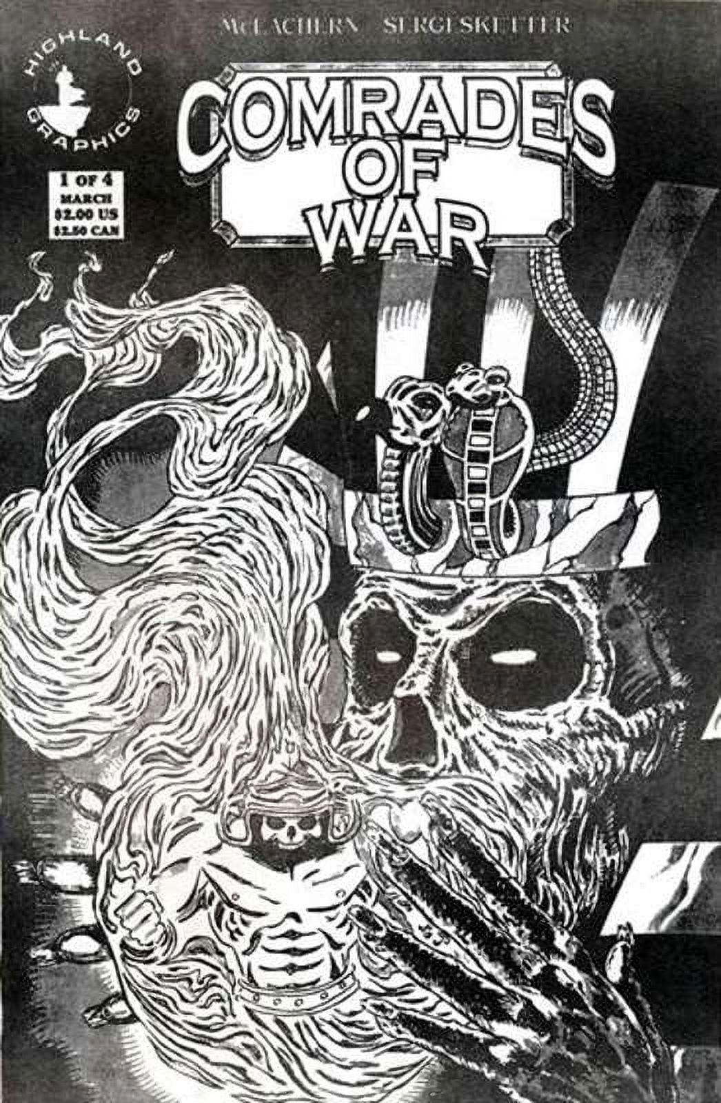 Comrades Of War (Highland Graphics) 1 VF ; Highland Grapics Comic Book
