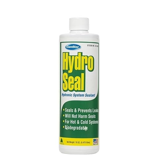 ComStar Hydro Seal, Hydronic System Sealant, Seals & Prevents Leaks, Safe for All System Components, Fast & Easy Application, Ideal for Boilers, Radiators & Heating Systems, 16 Oz (35-338)