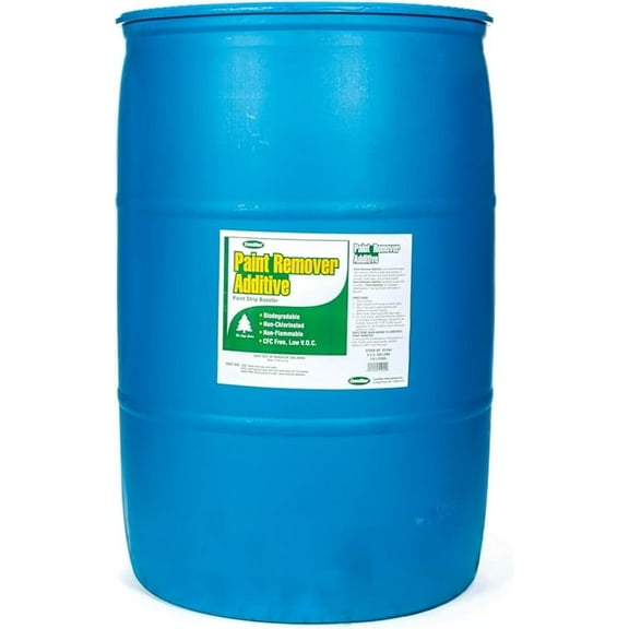Comstar Industrial-Strength Paint Remover, Rapidly Eliminates Oil, Acrylic & Water-Based Paints, Biodegradable, Non-Chlorinated, Non-Flammable, Low VOC, CFC-Free, 55 Gallons (55-029)