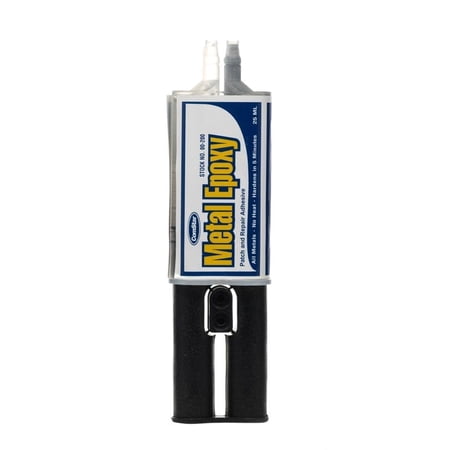 Comstar Metal Epoxy, 25 Milliliters, Fast-Curing Patch and Repair Adhesive, High-Strength Metal Bonder and Crack Filler, Multi-Surface Epoxy Glue, Wood, Glass, Ceramic, Plastic (00-200)