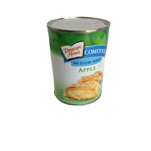 Comstock, No Sugar Added, GGA1 Apple Pie Filling and Topping, 20oz Can (Pack of 3)