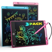Comvin 3 Pack LCD Writing Tablet for Kids, 10inch Drawing Tablets for Boys Girls, for 2-9