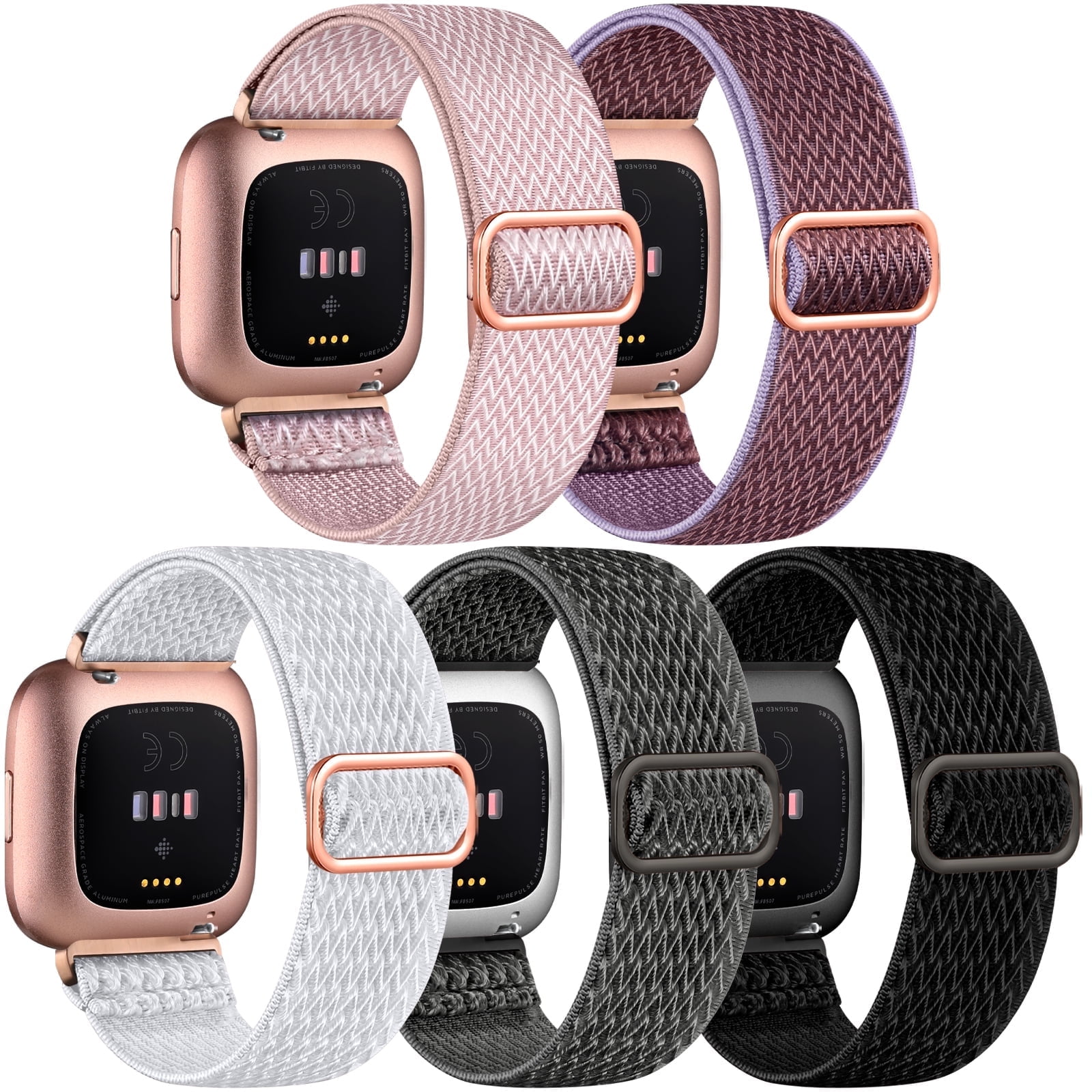 トレーニング用品 fitfit - fitbit versa2 Petal/Copper Rose Fitbit Versa 2 Special Edition, Health & Fitness Smartwatch