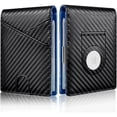 thumbnail image 1 of Comvin Slim Wallets for Men, Leather Mens Wallet RFID Blocking Front Pocket Bifold Wallet Credit Card Holder Compatible with Apple AirTag for Mens Gifts, 1 of 7