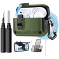 thumbnail image 1 of Comvin for Apple AirPods Pro 3 Case Cover, Magnetic Automatic Secure Lock with Phone Stand & Cleaning Kit, Full Shockproof Case for Airpods Pro 3rd Generation 2025 Compatible with Magsafe, 1 of 8