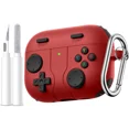 thumbnail image 1 of Comvin Compatible with Apple Airpods Pro 3 Case Cover with Cleaner Kit, Cool Funny Silicone Protective Case for AirPods Pro 3rd Generation Case (2025) for Men Boy,Red, 1 of 9