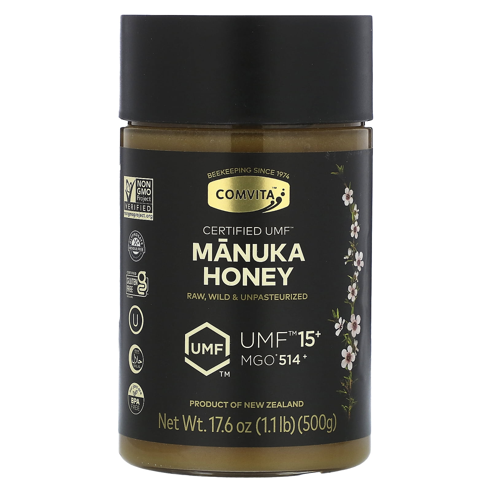 その他 加工食品 COMVITA MANUKA HONEY UMF 6+ 500g x 3 Comvita Manuka Honey, UMF 15+, MGO 514+, Raw Wild