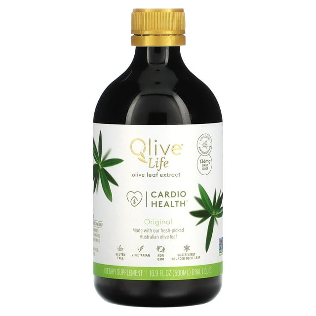 Comvita Olive Life, Olive Leaf Extract, Cardio Health, Original, 16.9 oz