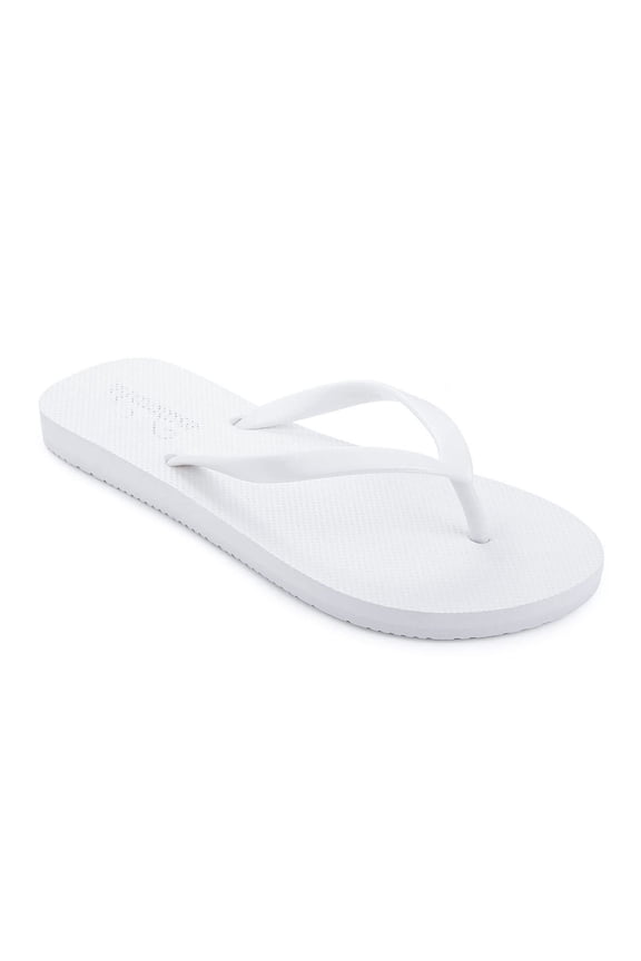 Women's Flip Flops Summer Beach Sandals Soft Foam Women's Sandals, White