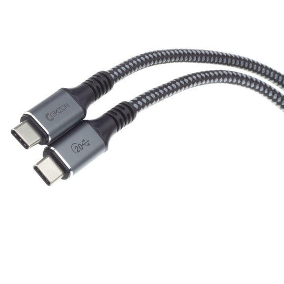 Comzon USB4 20Gbps USB-C Cable - Advanced Fast Charging & Data Sync Technology, 6 ft