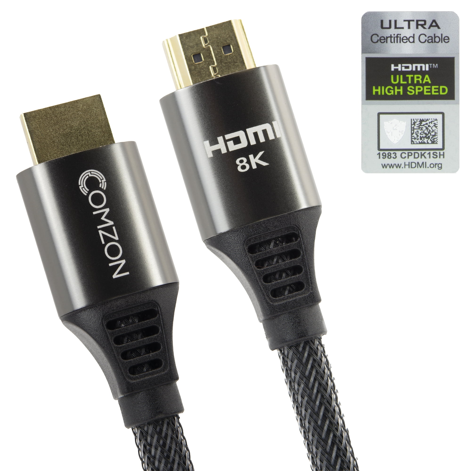 Câble HDMI 2.1 4K @ 120 Hz Certification 48 Gbit/s 2,7 m, câble HDMI 8K