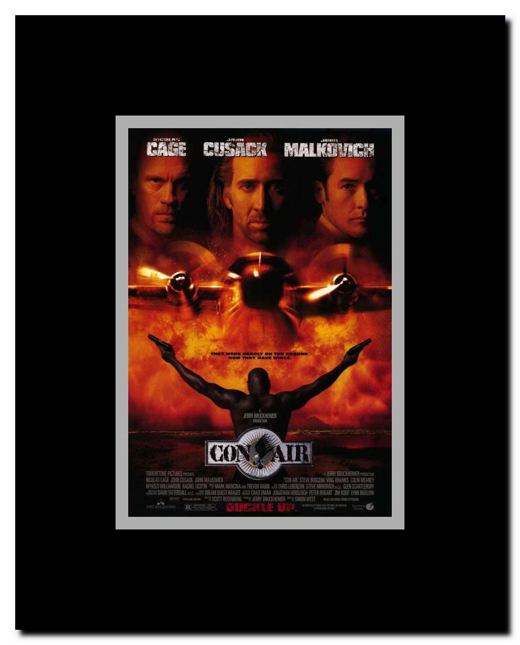 Con Air Framed Movie Poster