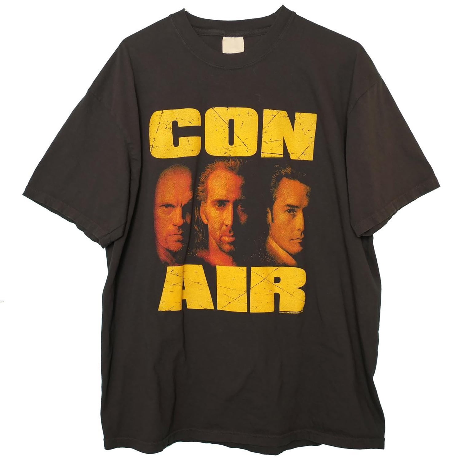 Con Air Nicolas Cage John Cusack Malkovich Jailbird Airplane Movie Tee ...