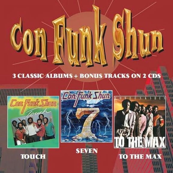 Con Funk Shun - Touch / Seven / to the Max - Music & Performance - CD