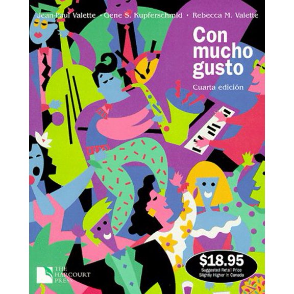 Pre-Owned Con Mucho Gusto (Paperback) 0030069394 9780030069390