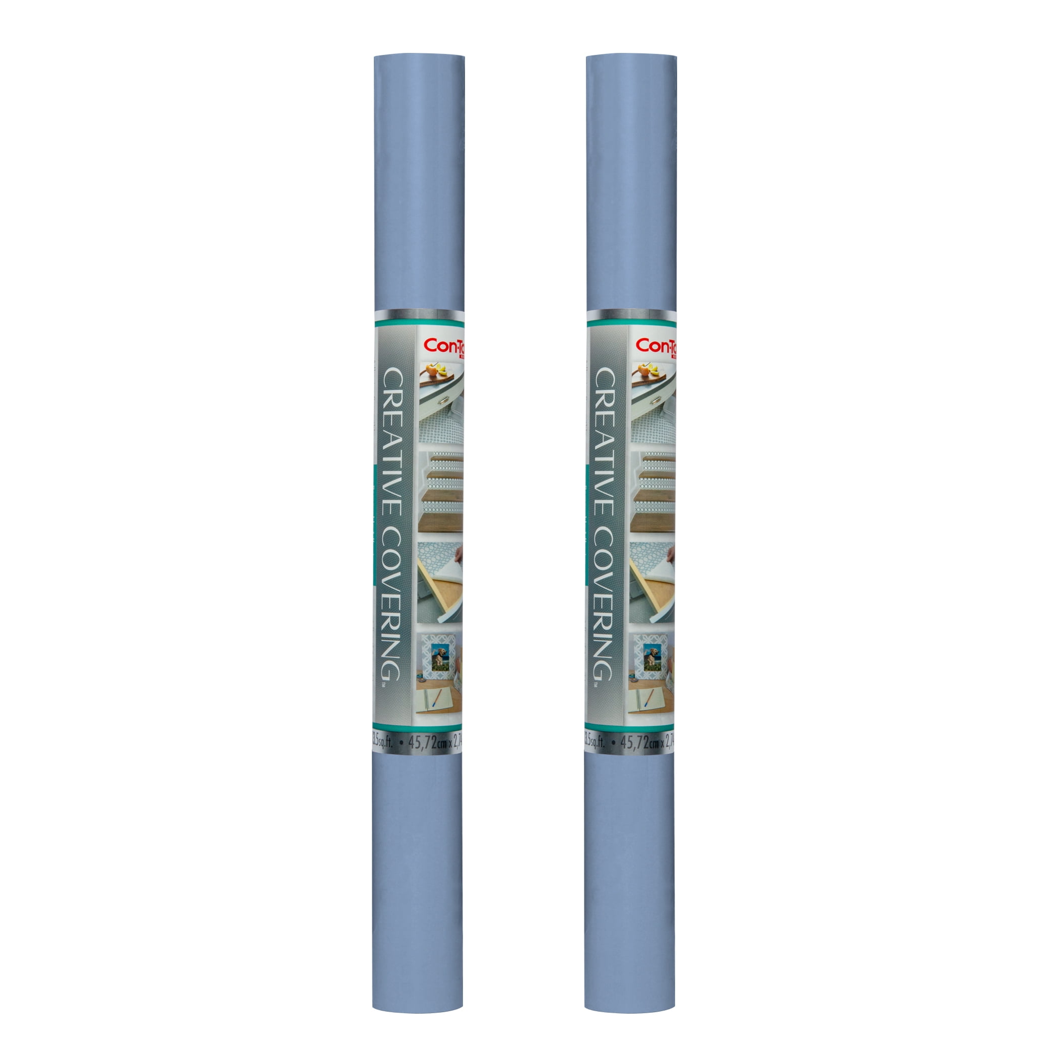 ConTact Adhesive 2 Count Shelf Liner Contact Paper for Drawers, Fridge