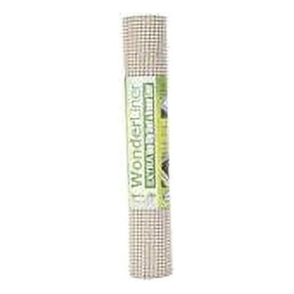 Con-Tact 12 In. x 5 Ft. White Beaded Grip Non-Adhesive Shelf Liner