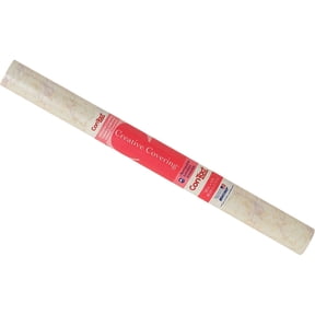 Con-Tact Brand Creative Covering, Self-Adhesive Shelf Liner, Multi-Purpose Vinyl Roll, Easy to Use and Apply, 18'' x 9', Beige Marble
