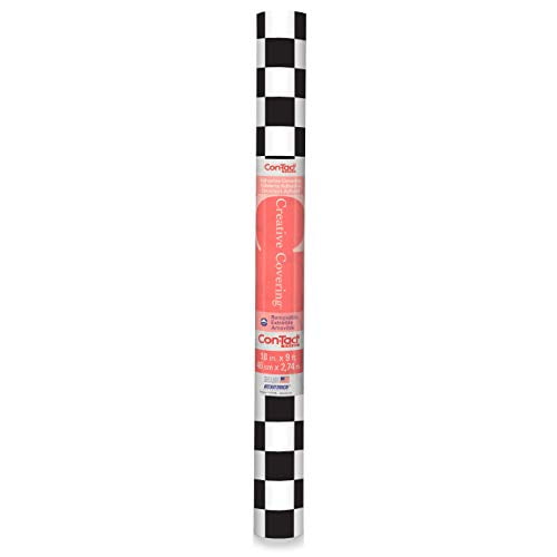 Con-Tact Brand Creative Covering, Self-Adhesive Shelf Liner, Multi-Purpose Vinyl Drawer Liner, Easy To Use And Apply, 18'' X 9', Boardwalk