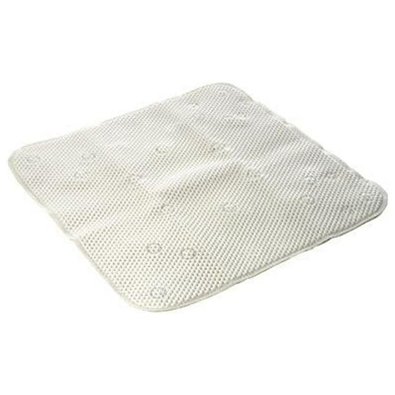 Con-Tact Brand Grip Shower Mat, White, 21" x 21"