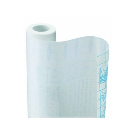 Con-Tact Brand Shelf & Storage Non-Adhesive Surface Cover Shelf and Drawer Liner, Clear, 18"x20'
