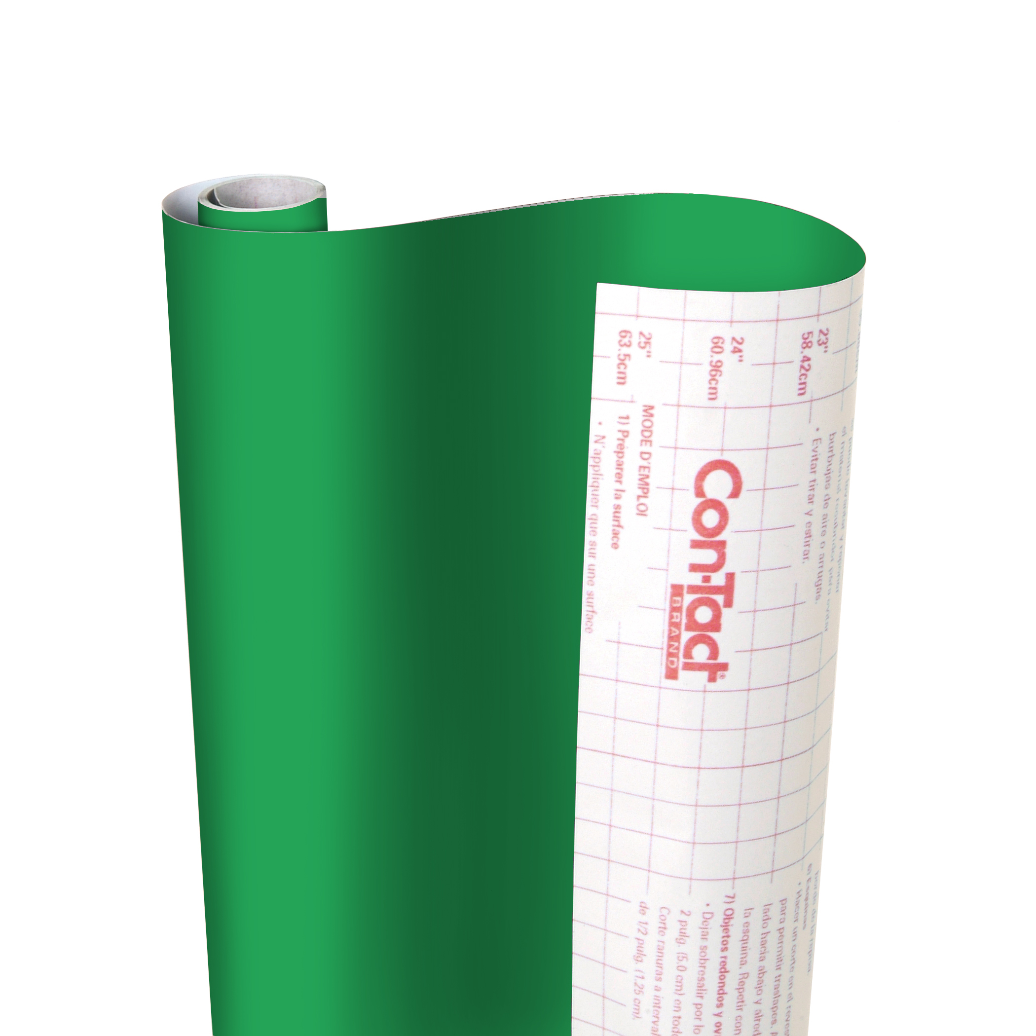 Con-Tact Brand' Vinyl'Creative Covering Self-Adhesive Shelf Liner, Kelly Green - image 1 of 6