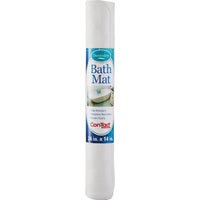 Kittrich Corp ConTact 14 In. x 24 In. White Circles Bath Mat