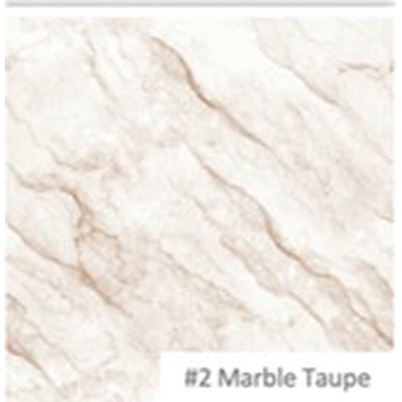 Con-Tact Creative Covering Printed Vinyl Top - Marble Taupe, 18 in. x 16 ft., Well Suited to Surface Protection and Shelf Organization