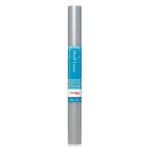 Con-Tact Embossed Non-Adhesive Non-Slip Clear Diamonds Shelf and Drawer Liner (Pack of 6)