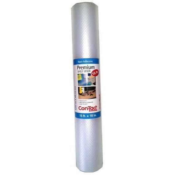 Con-Tact Premier Non-Adhesive Shelf Liner 15 ft - NEW