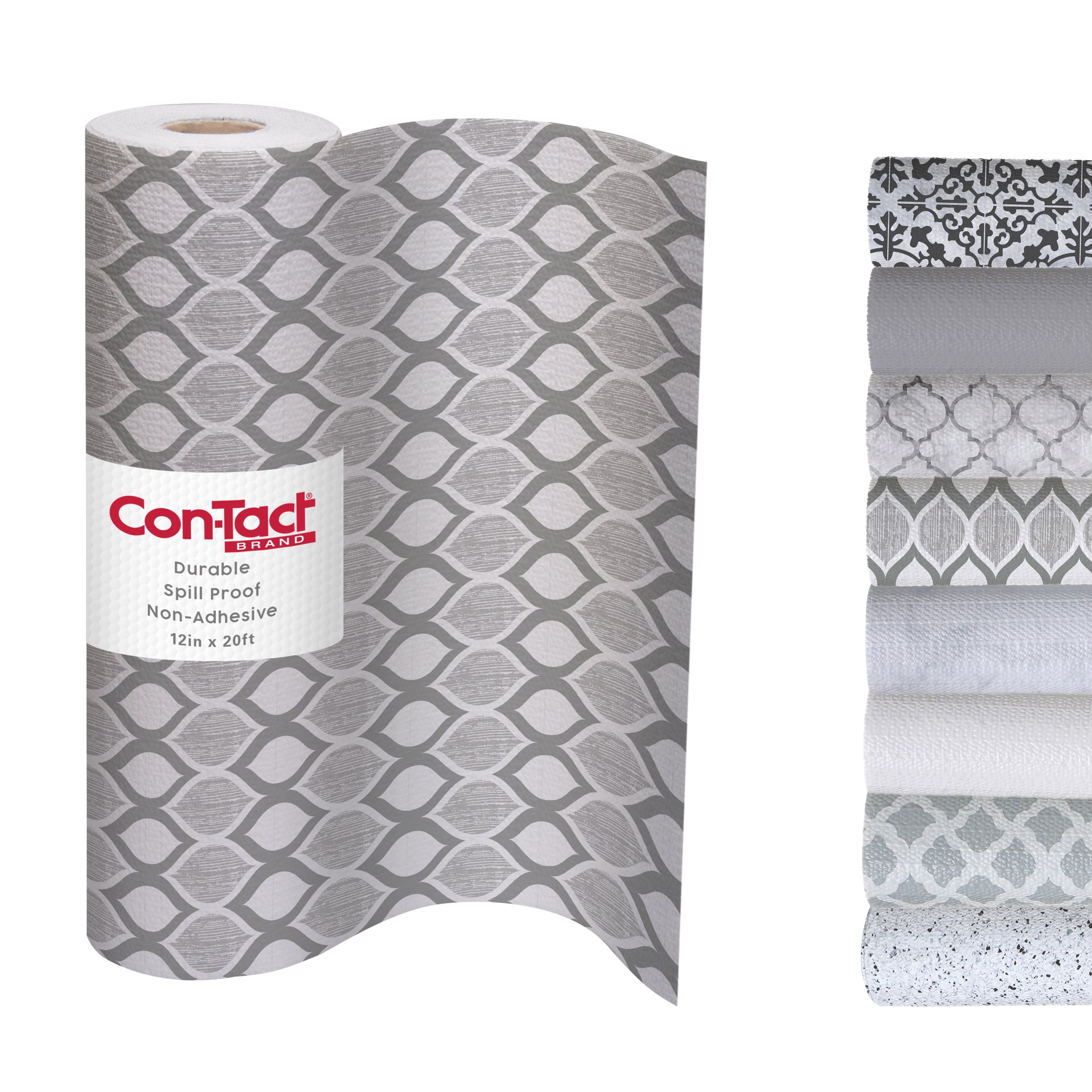 Shelf Liner, 12 Inch Non Adhesive Floral Printed Cabinet Liner For Pantry Drawer Vanity, Strong Grip Non Slip Waterproof, Shelf Liners For Kitchen Cabinets Organization
