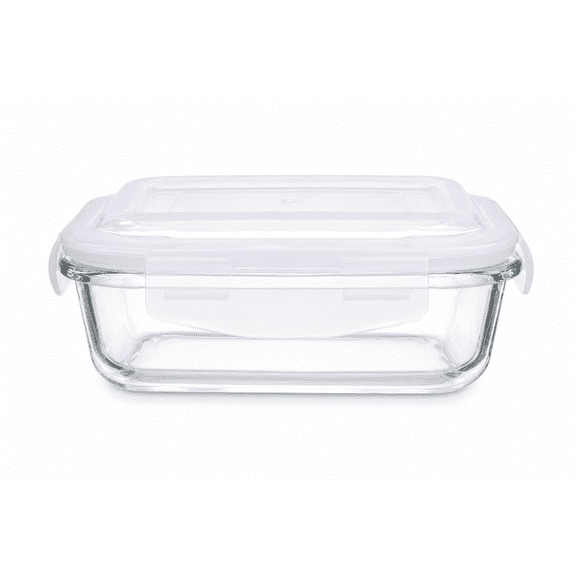 Con-Tact Rectangular Glass with Easy Snap Lid -2.7c