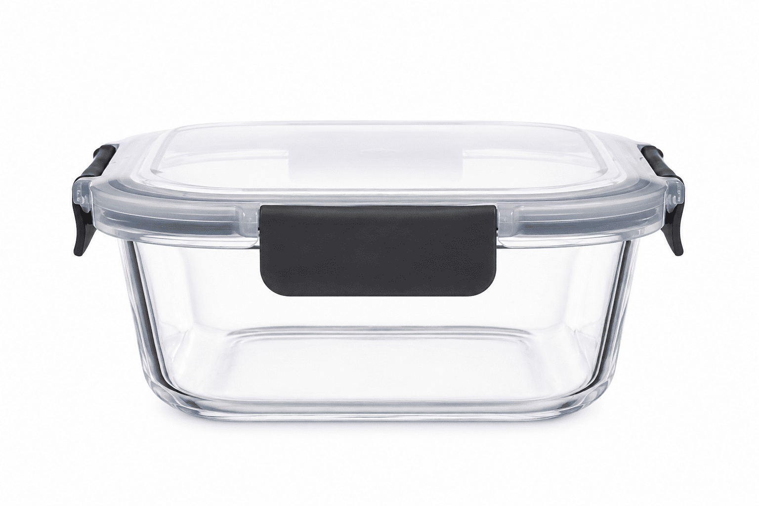 Con-Tact Square Glass with Locking Lid - 2.2c